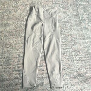 Lululemon Athletica Cream Leggings Soft Stretchy Fit